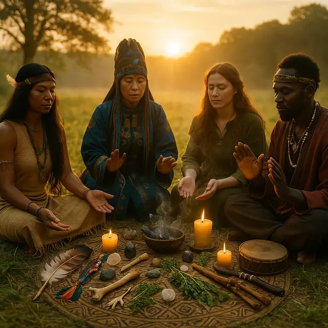 rituels chamanique dans le monde