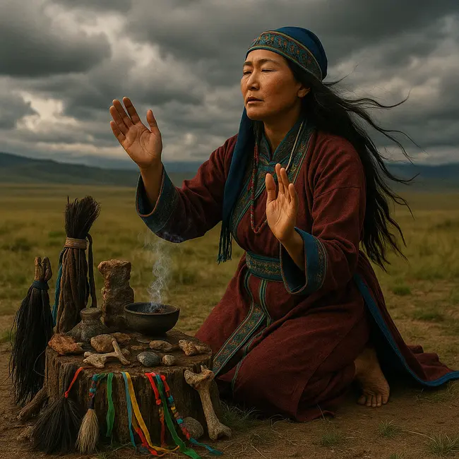 differentes traditions autel chamanique