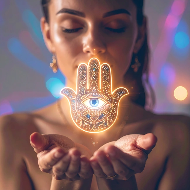 hamsa oeil horus protection