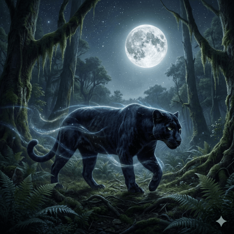 animal totem panthère noire